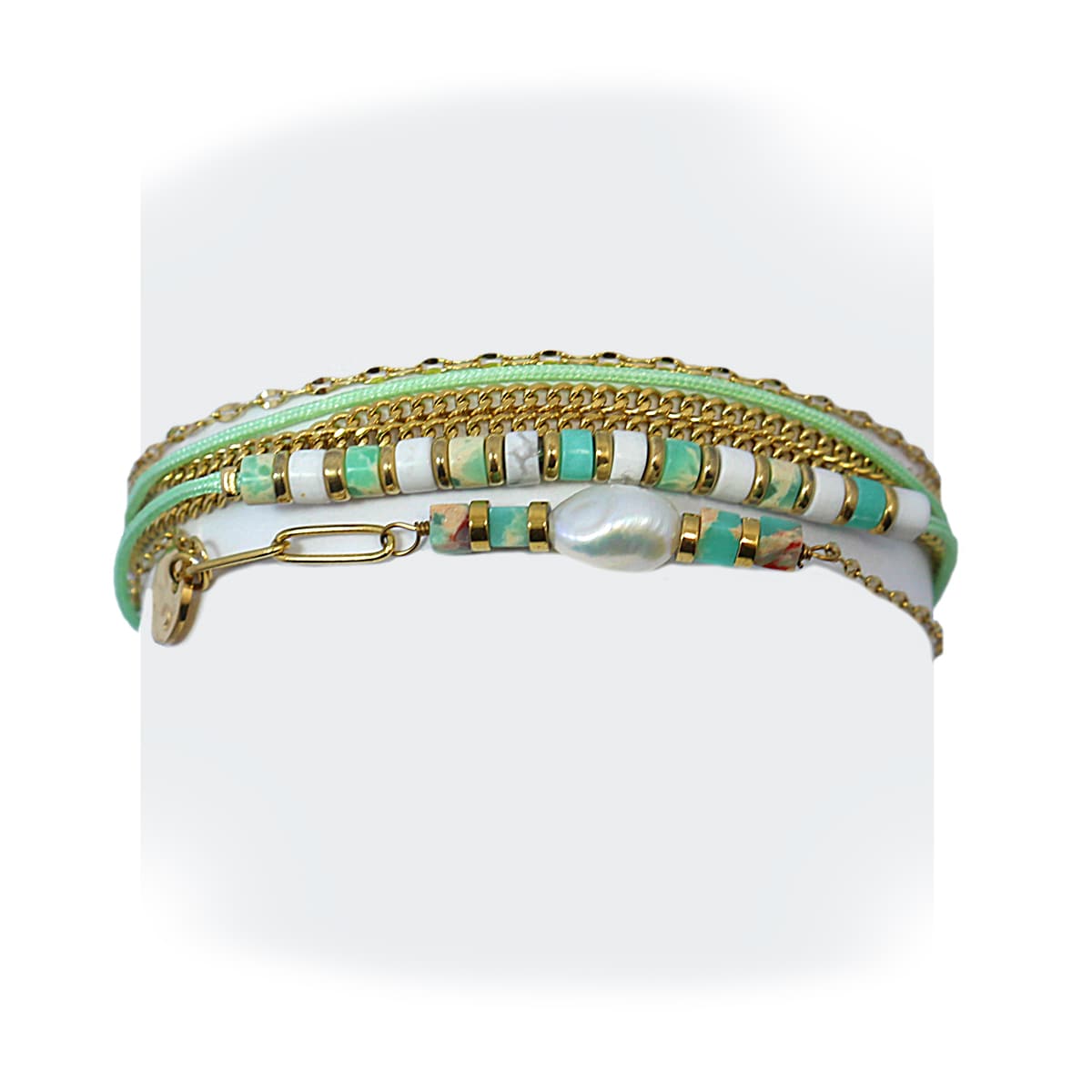 Pulsera Vedrá Verde Anartxy