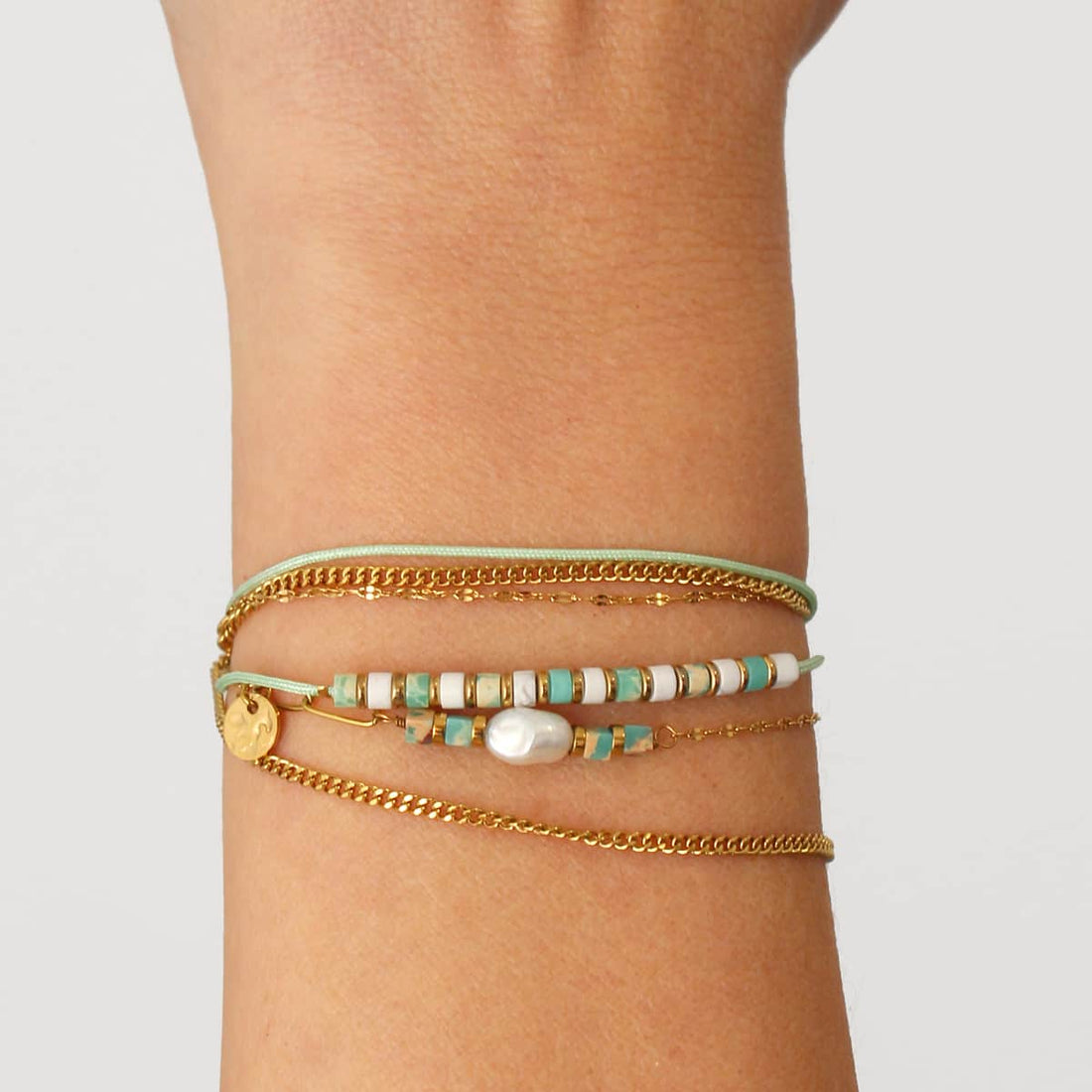 Pulsera Vedrá Verde Anartxy