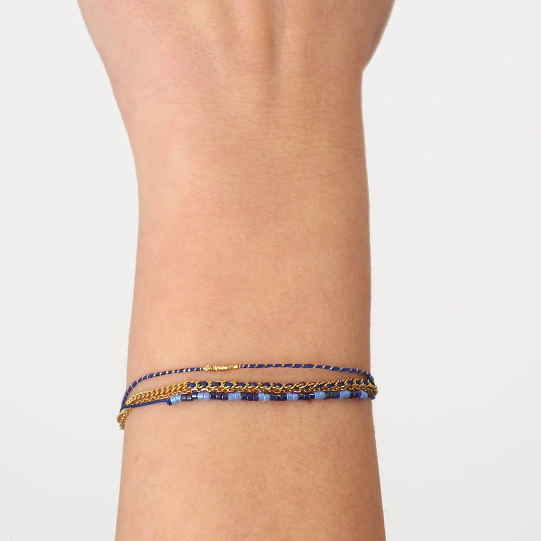 Pulsera Espalmador Azul Anartxy