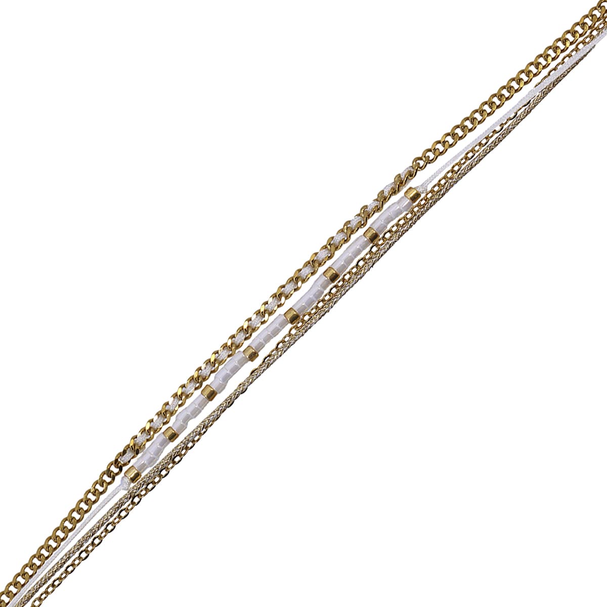 Pulsera Espalmador Blanco Anartxy