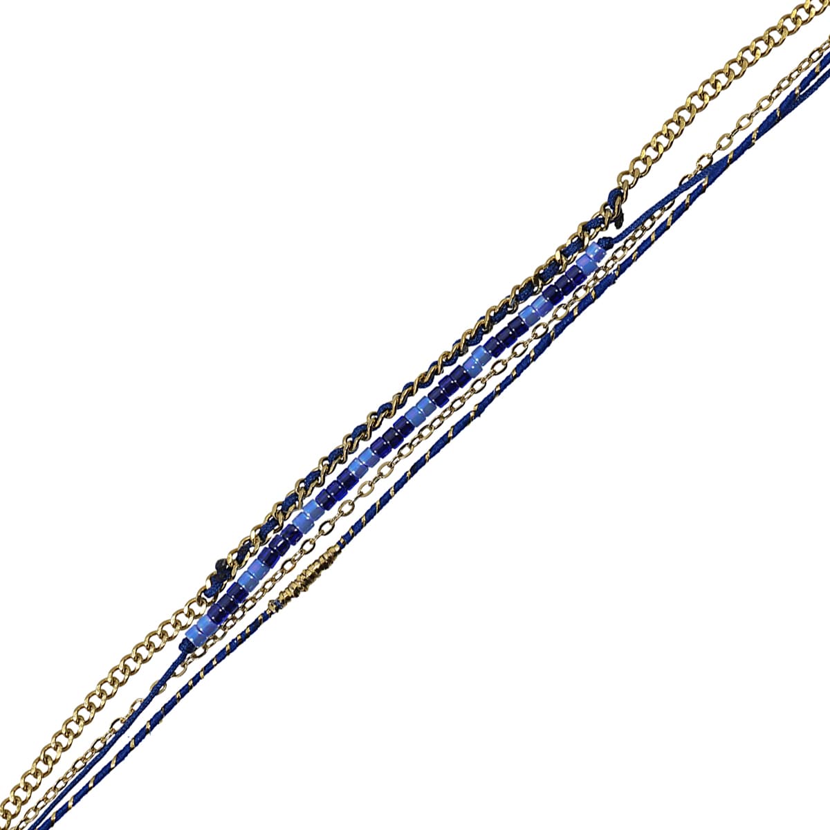 Pulsera Espalmador Azul Anartxy
