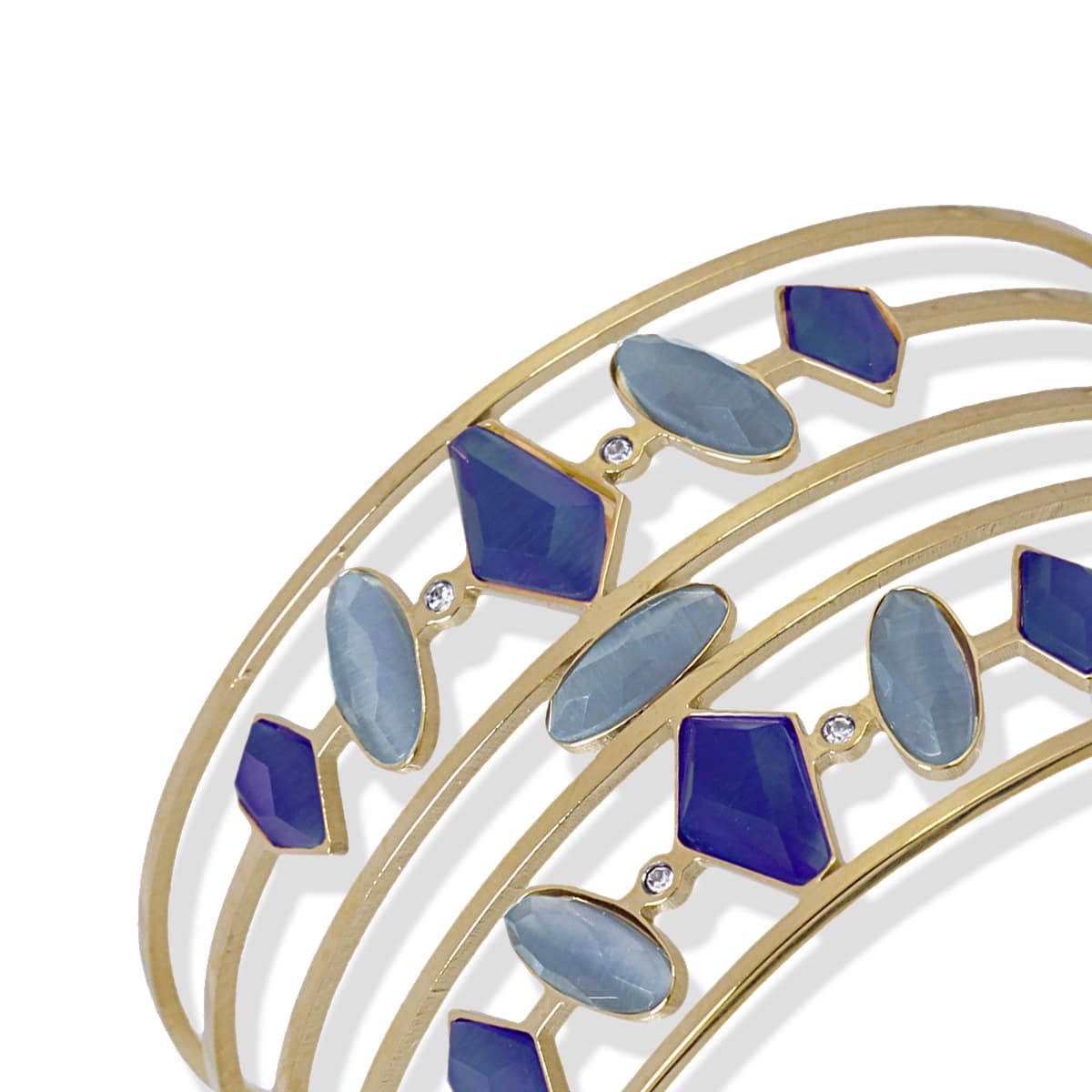 Pulsera Gazania Azul Anartxy