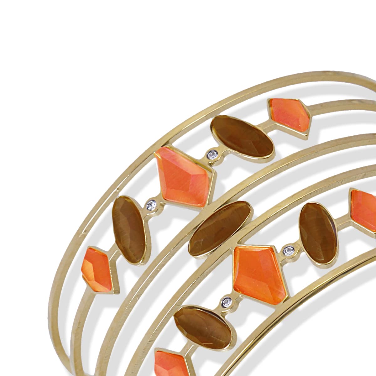 Pulsera Gazania Naranja Anartxy