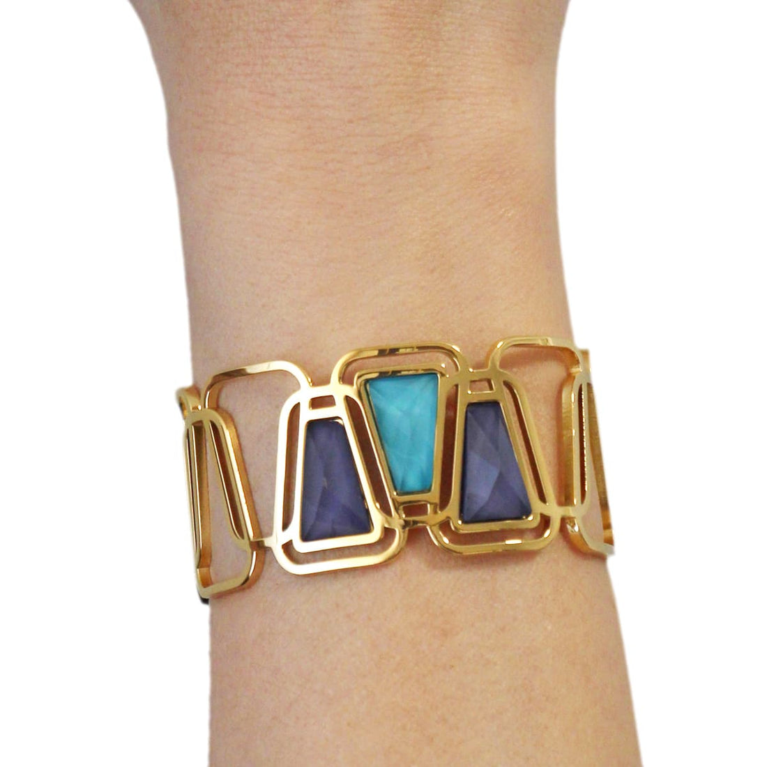 Pulsera Madreselva Azul Anartxy