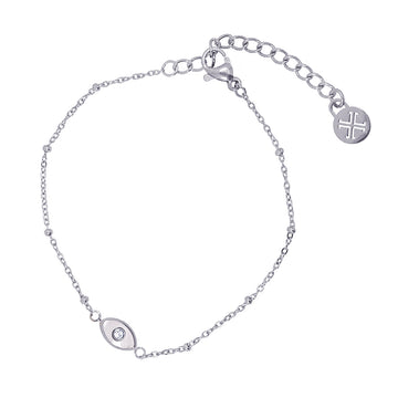 Pulsera Jaffa Plateado Anartxy