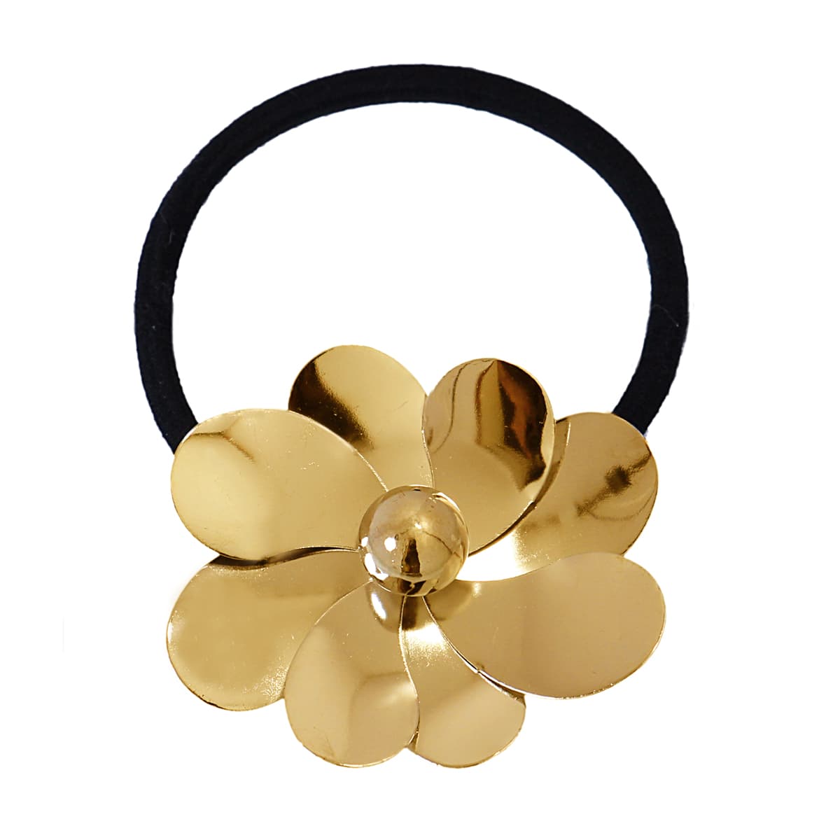 Pulsera coletero Najwa Dorado Flor Anartxy