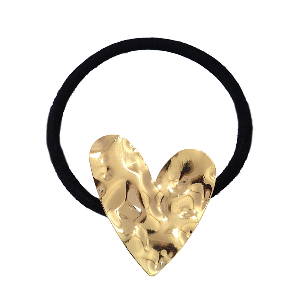 Pulsera coletero Najwa Dorado Corazón 2 Anartxy