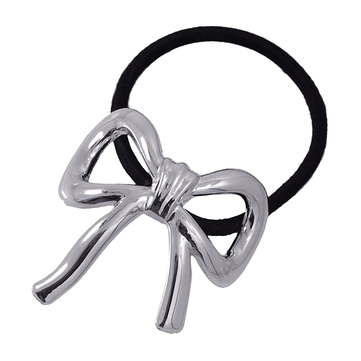 Pulsera coletero Najwa Plateado Lazo Anartxy