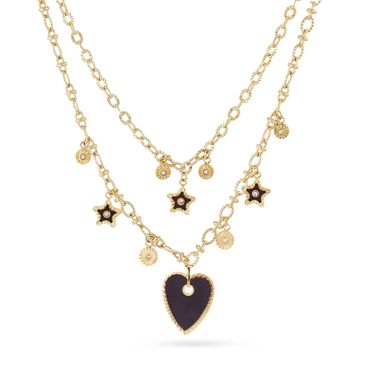 Conjunto MYSTIC, collar, pendientes y anillo Anartxy