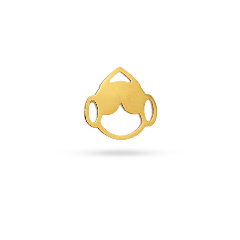 Pin Fallero Peineta Dorado Anartxy