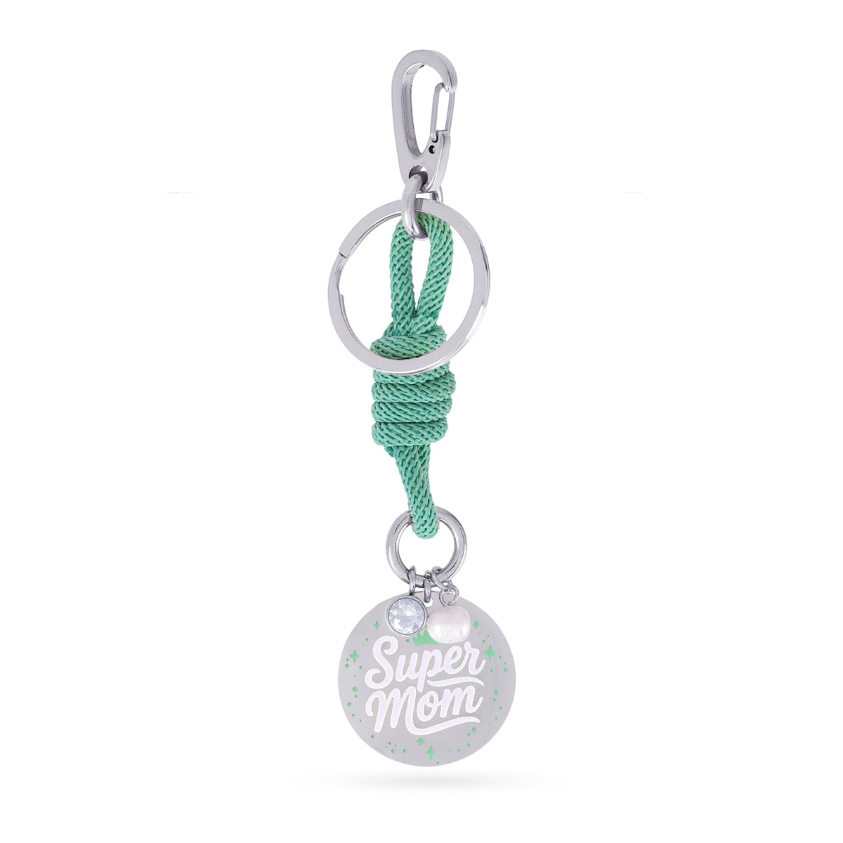 Llavero Madre Eternal B - Super Mom Plateado Anartxy