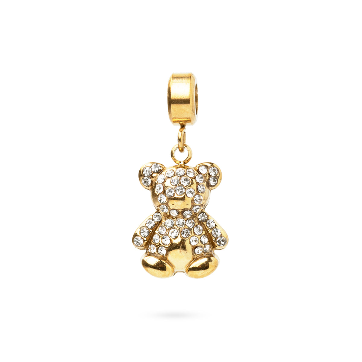 Charm oso Teddy circonitas Dorado Anartxy