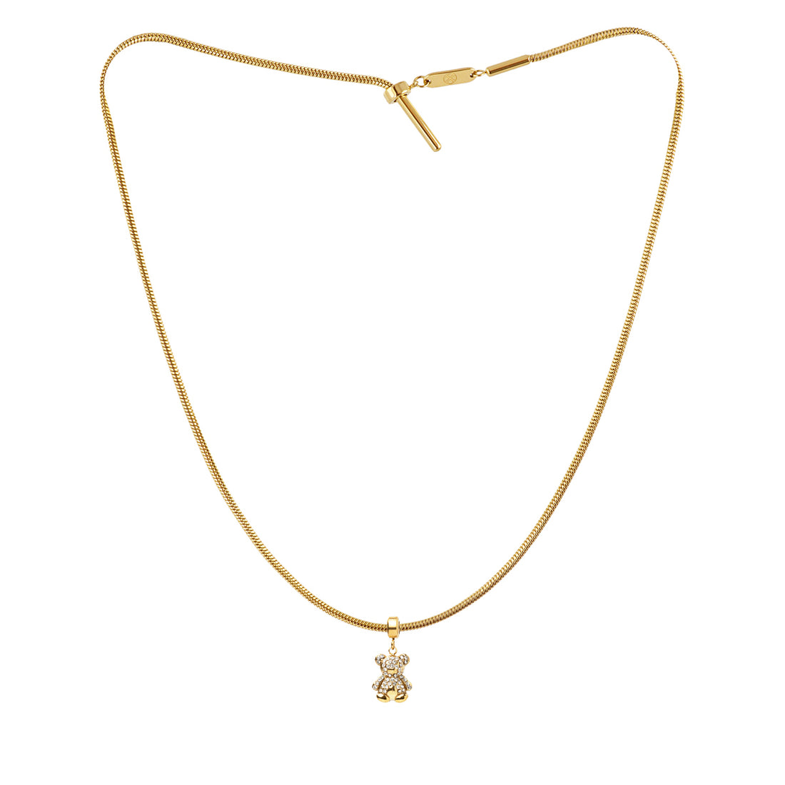 Charm oso Teddy circonitas Dorado Anartxy