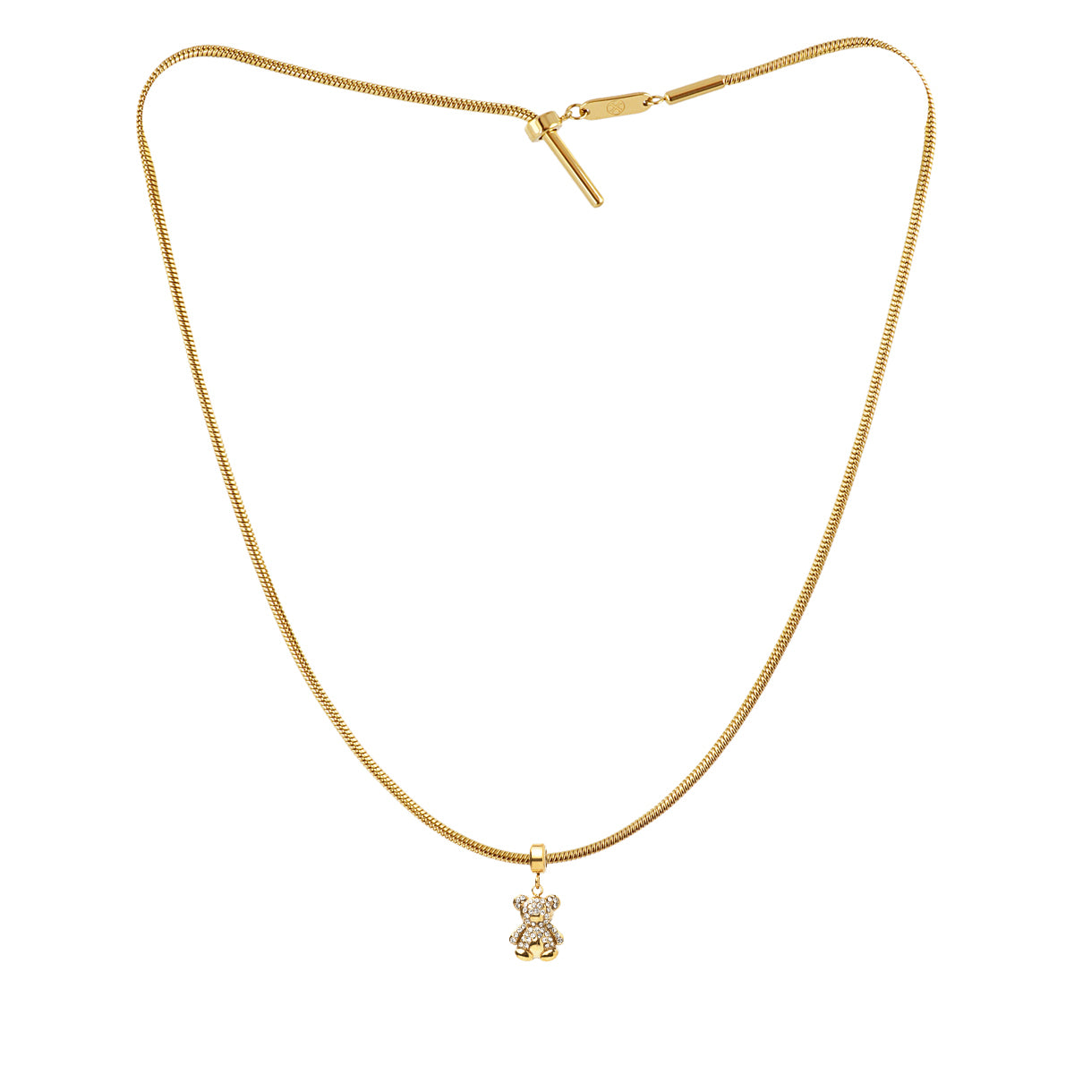Charm oso Teddy circonitas Dorado Anartxy