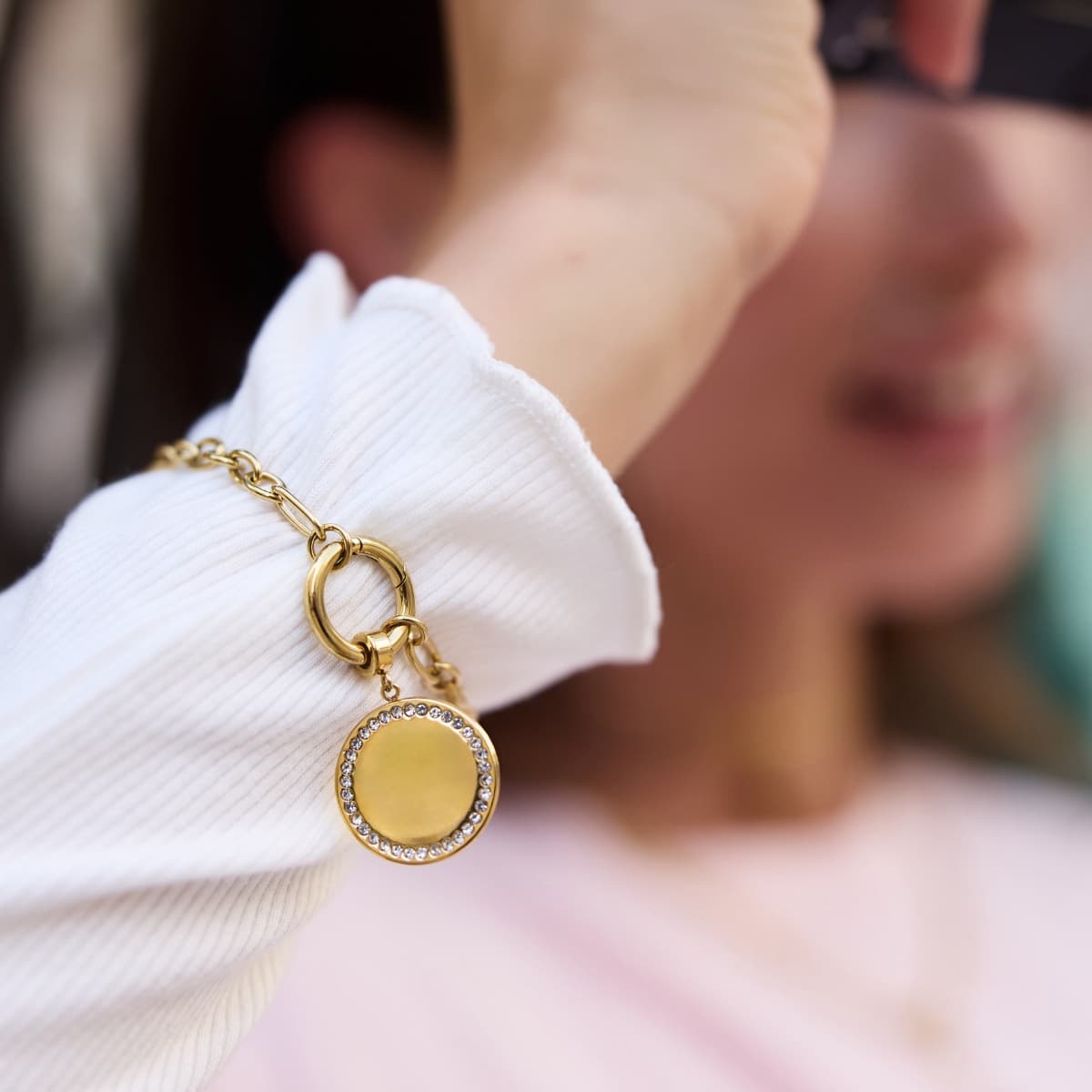 Pulsera personalizable eslabones