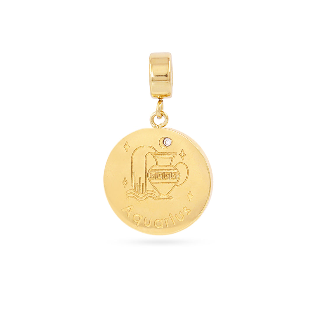 Charm Zodiaco Dorado ACUARIO Anartxy