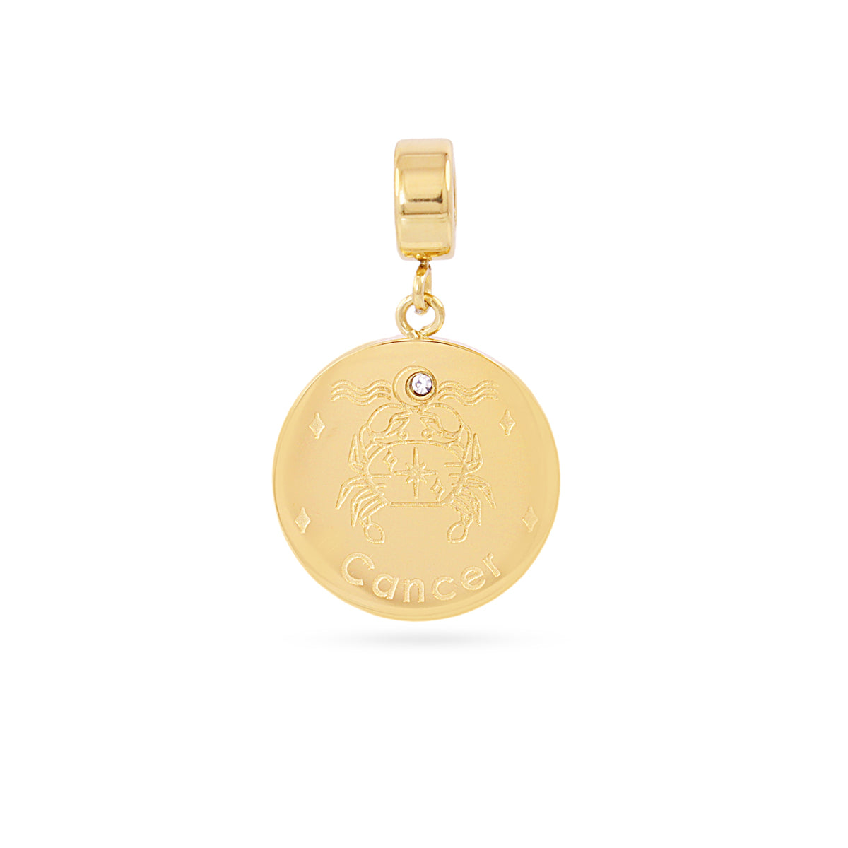 Charm Zodiaco Dorado CANCER Anartxy