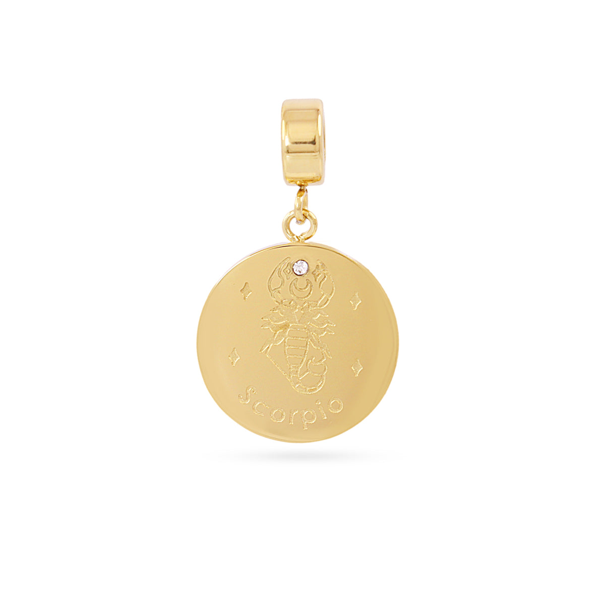 Charm Zodiaco Dorado ESCORPIO Anartxy