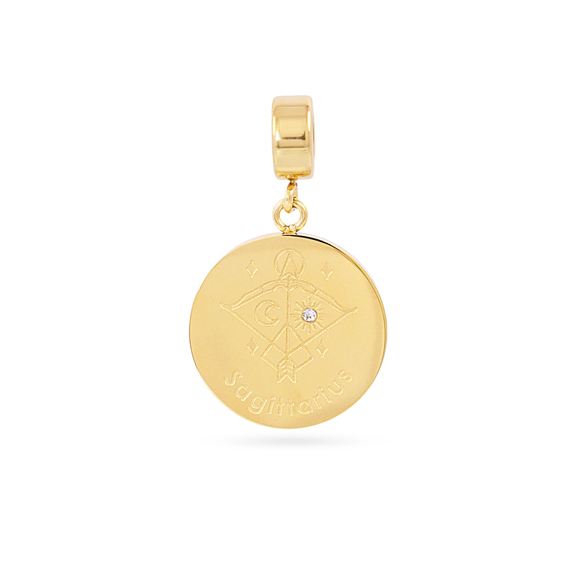 Charm Zodiaco Dorado SAGITARIO Anartxy