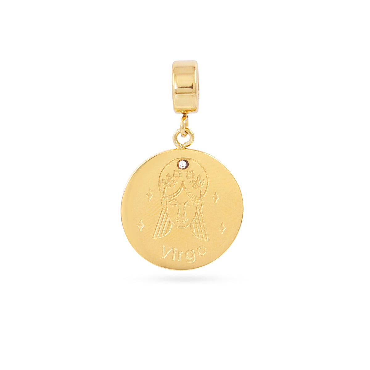 Charm Zodiaco Dorado VIRGO Anartxy