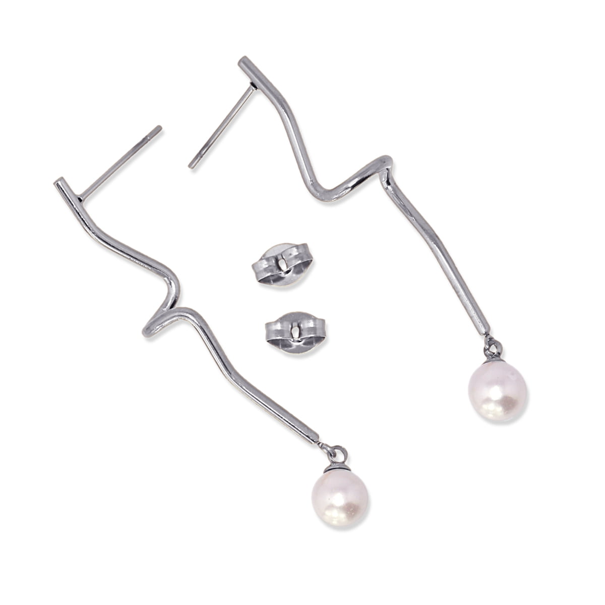 Pendientes Pili Plateado Anartxy
