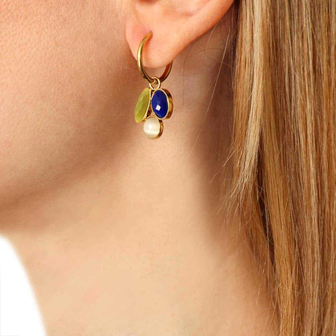 Mini aros Loto Verde Anartxy
