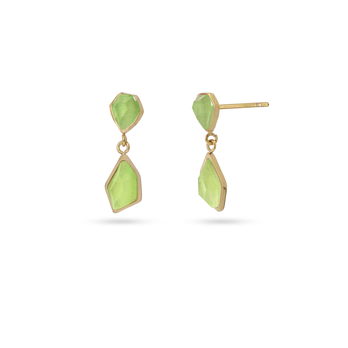 Pendientes Ciclamen Verde Anartxy
