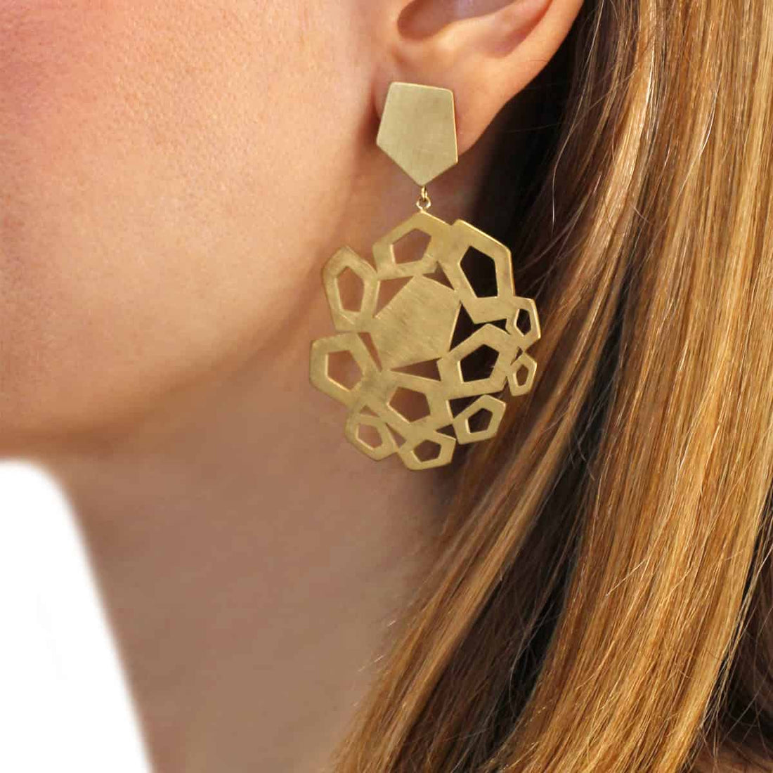 Pendientes Arhus Dorado Anartxy