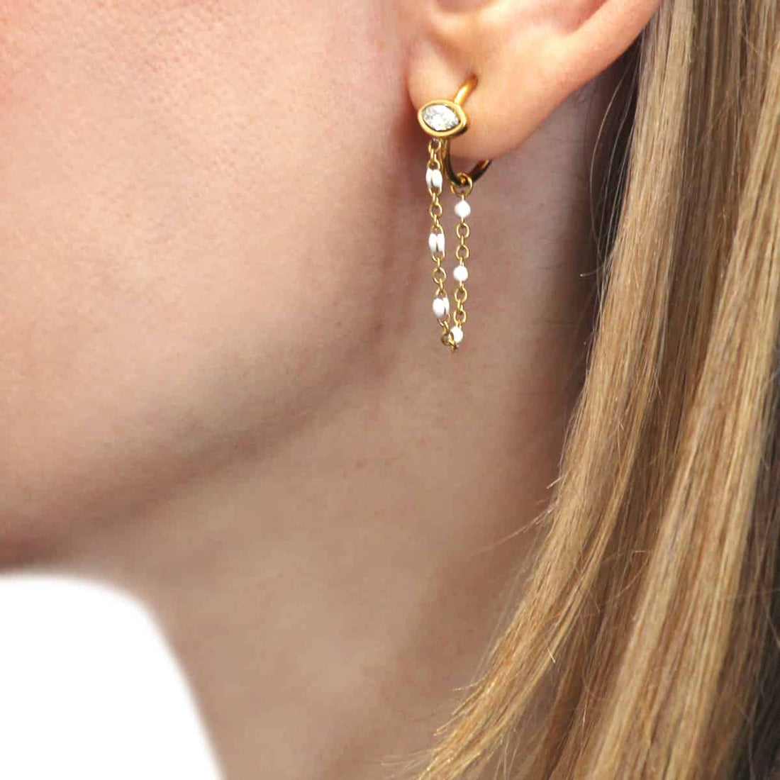 Mini aros Siv Dorado Anartxy