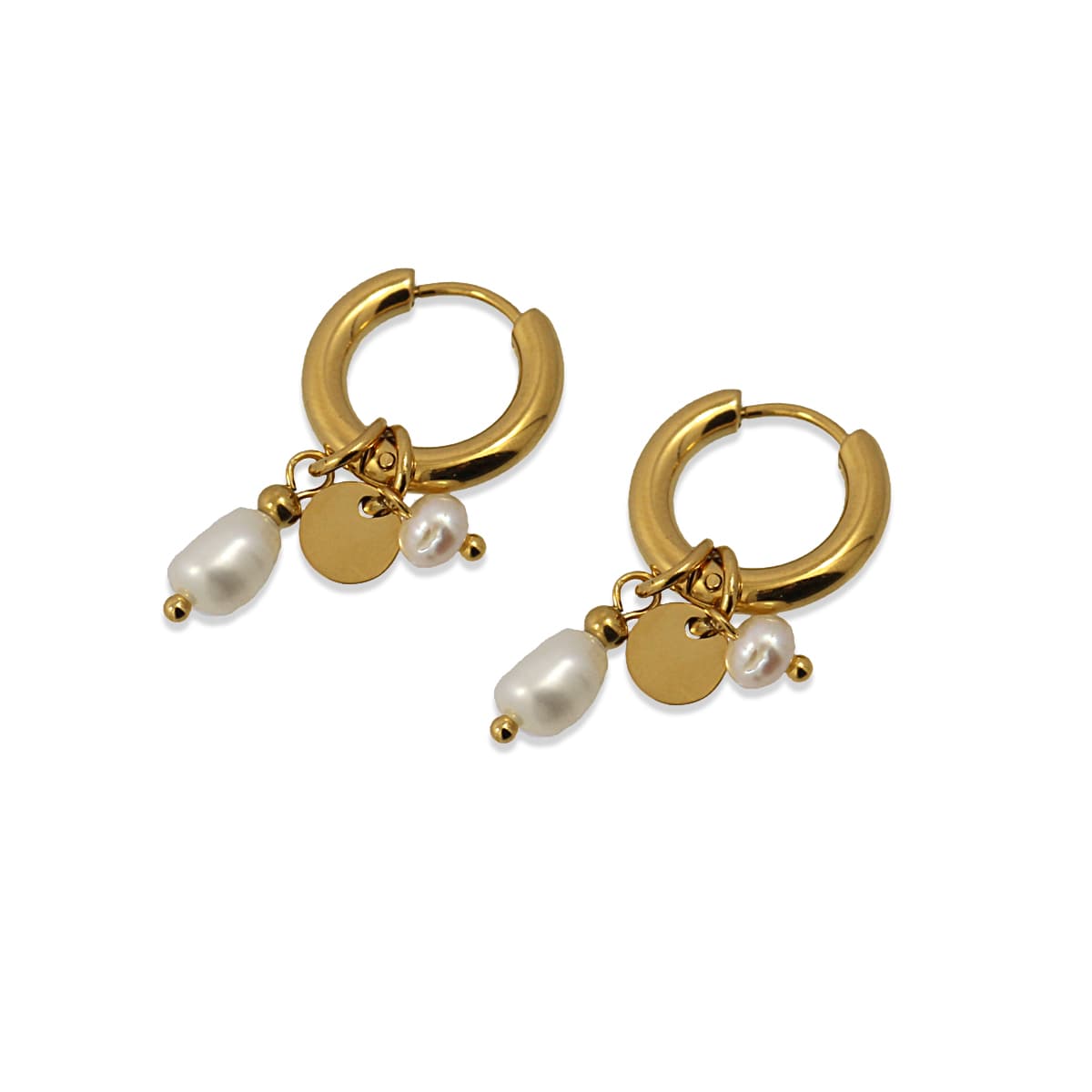 Mini aros Aledis Dorado Anartxy