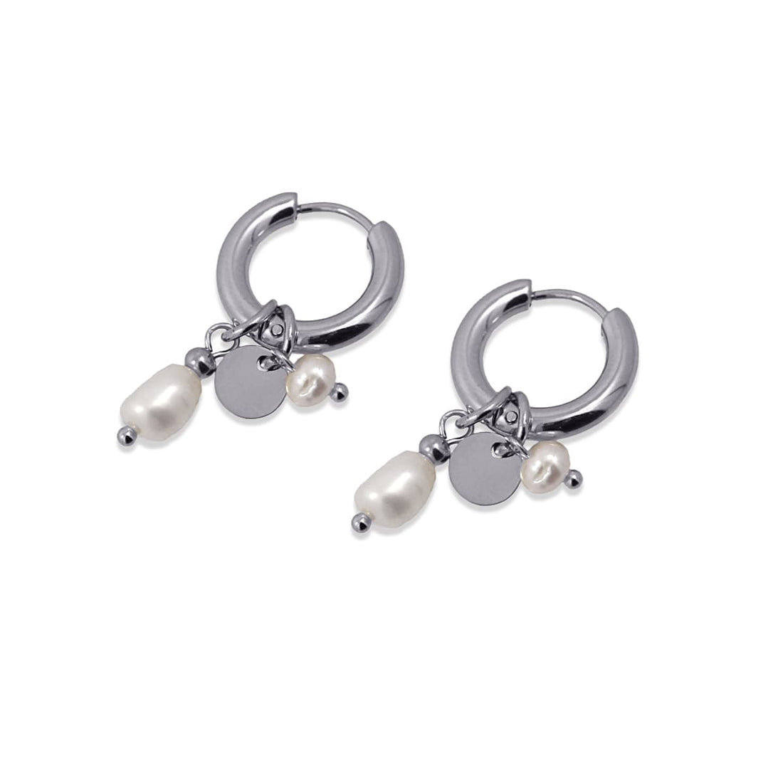 Mini aros Aledis Plateado Anartxy