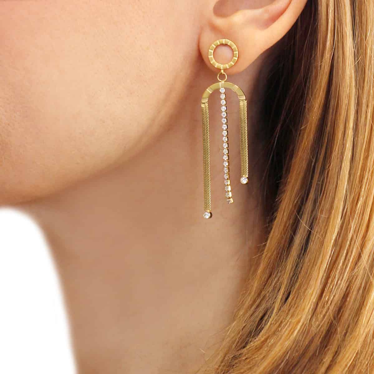 Pendientes Júpiter