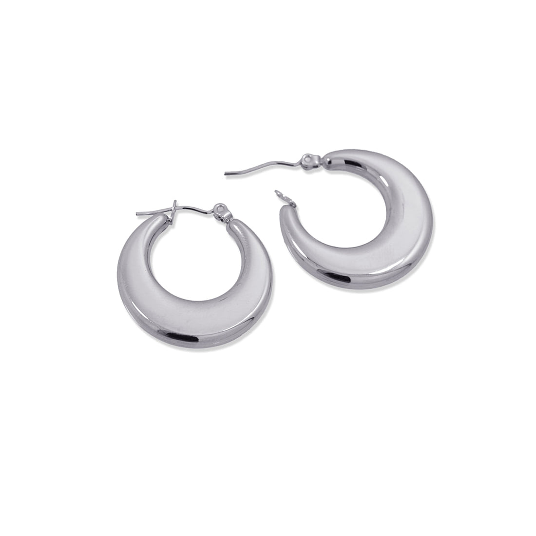 Aros Loana Plateado Anartxy