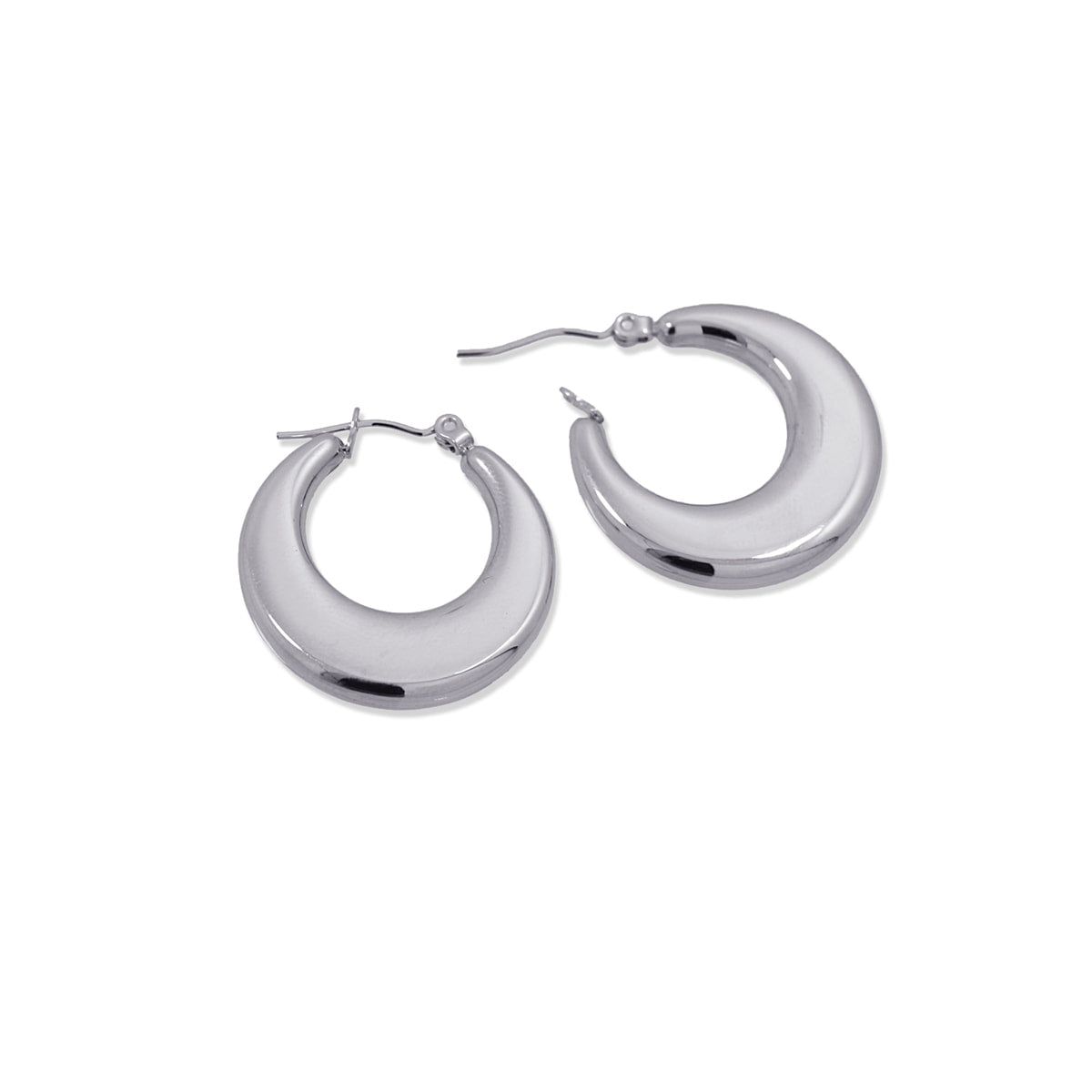 Aros Loana Plateado Anartxy