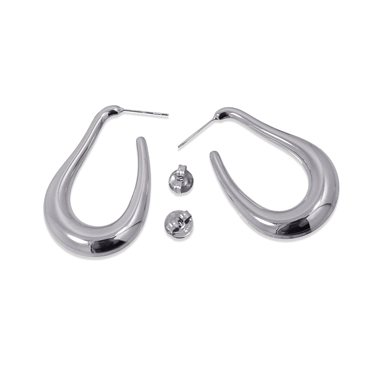 Aros Palesa Plateado Anartxy