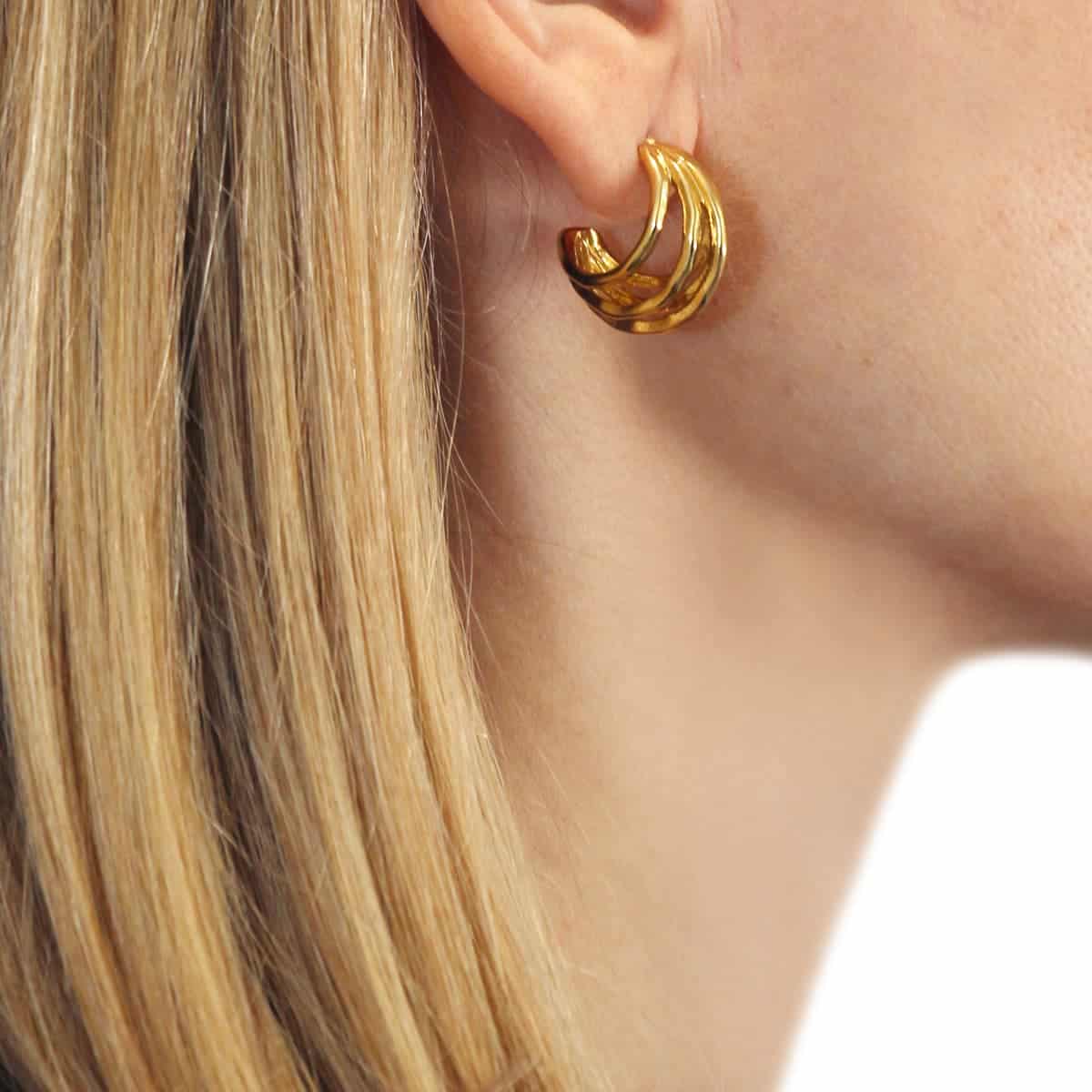Aros Giselle Dorado Anartxy