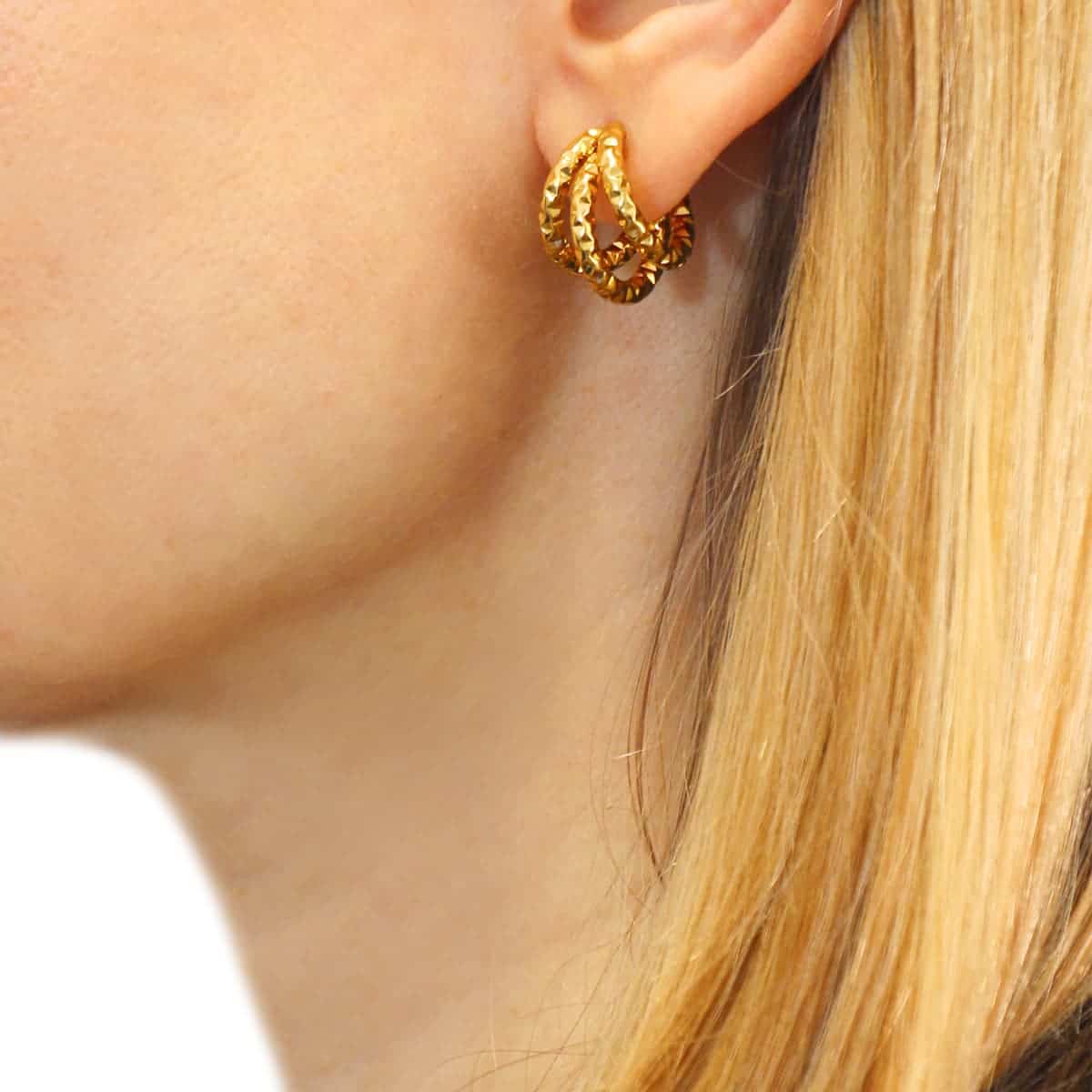 Aros Mirelle Dorado Anartxy