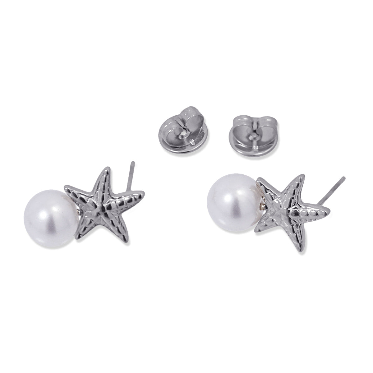 Pendientes Tarayi Plateado Anartxy