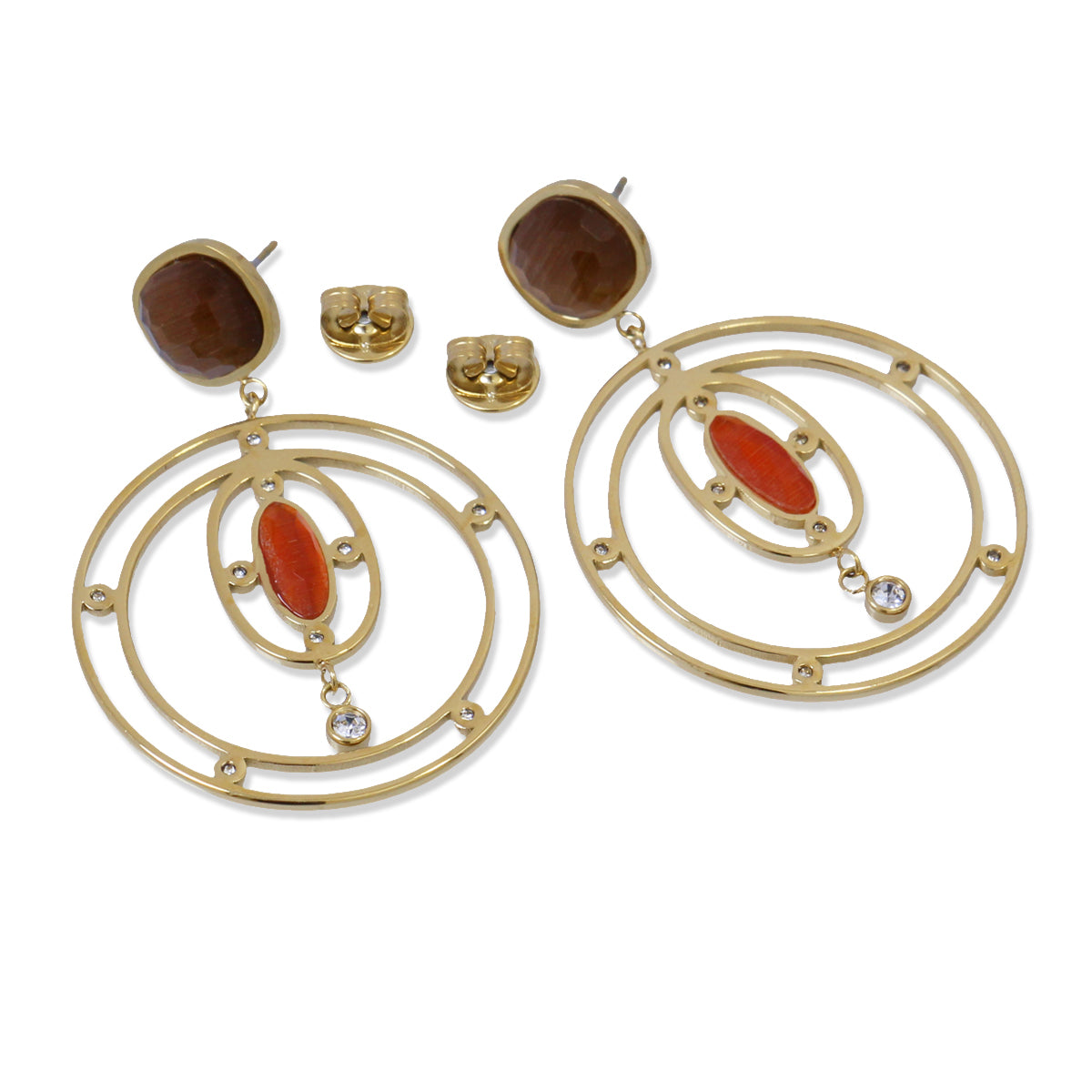 Gazania earrings