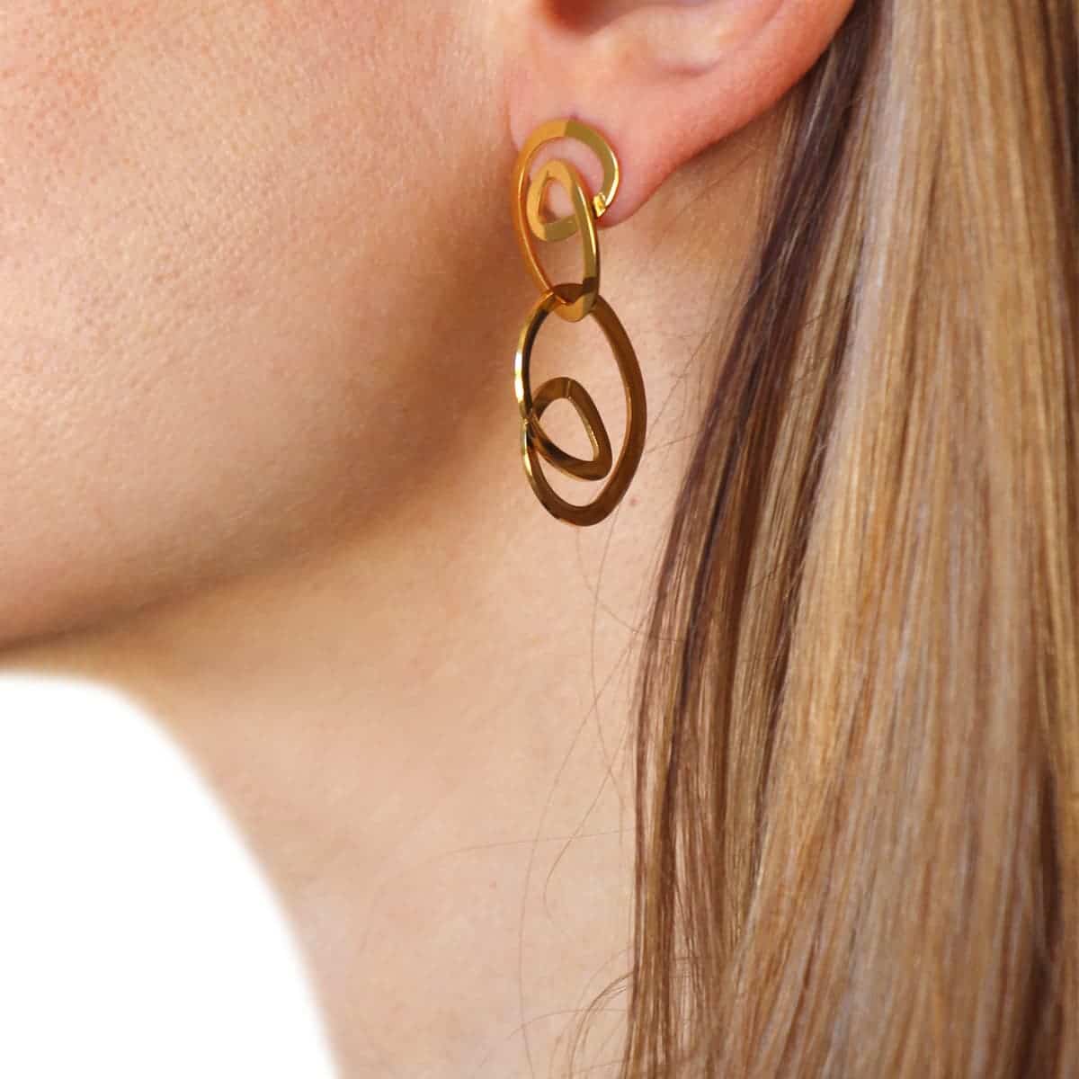 Pendientes Caguas Dorado Anartxy