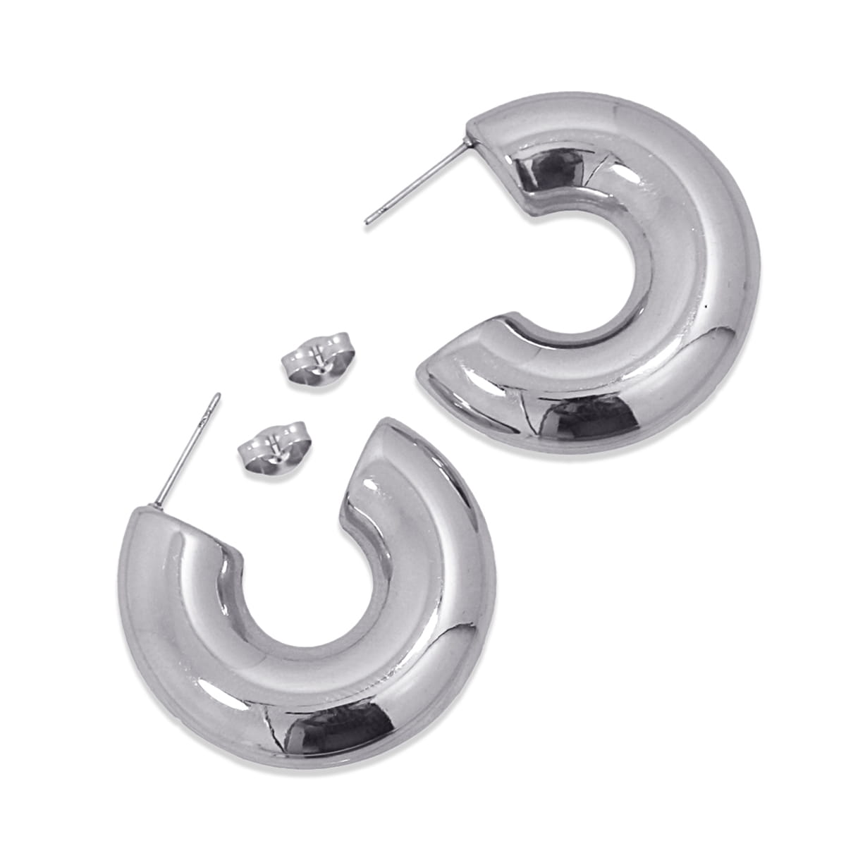 Aros Urba Plateado Anartxy