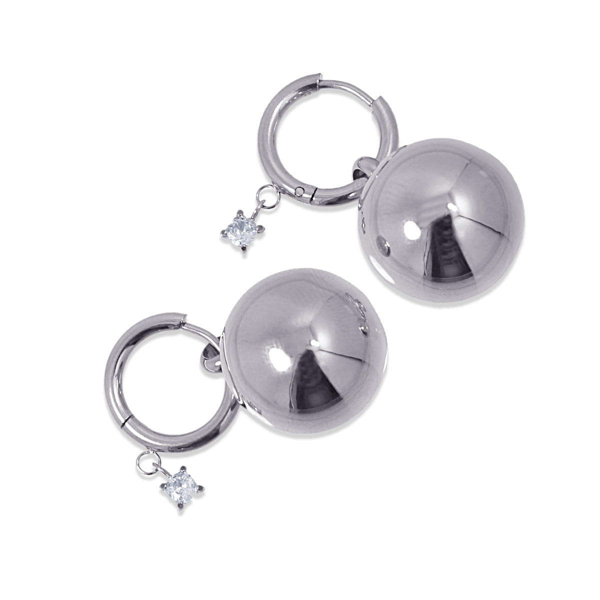 Mini aros Lilou Plateado Anartxy