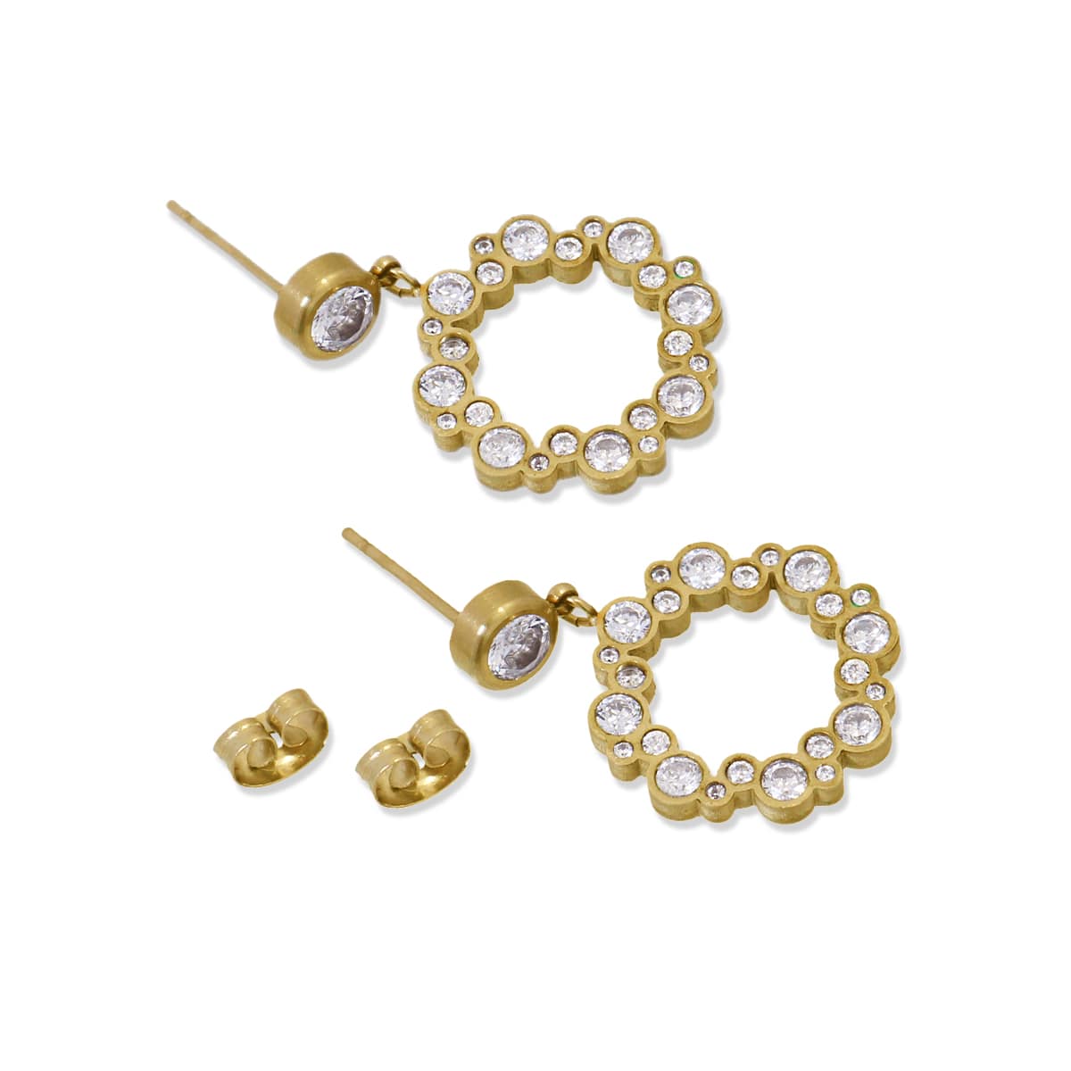 Pendientes Cosmic Dorado Anartxy
