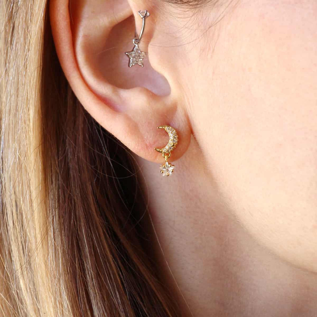 Ear cuff Tove Plateado Anartxy