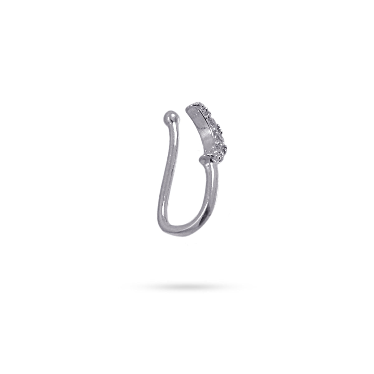 Ear cuff Svana Plateado Anartxy