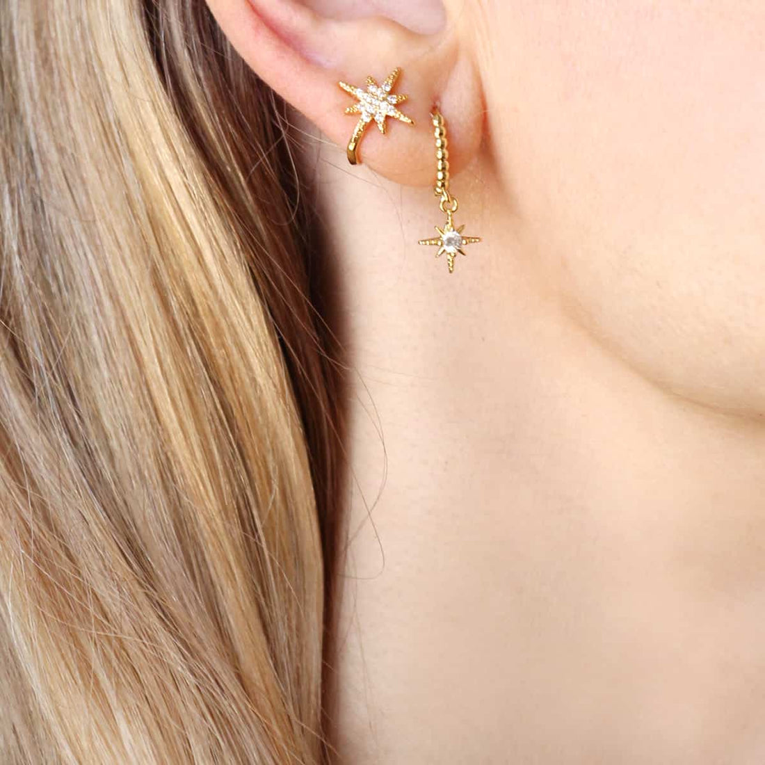 Ear cuff Jassa Dorado Anartxy
