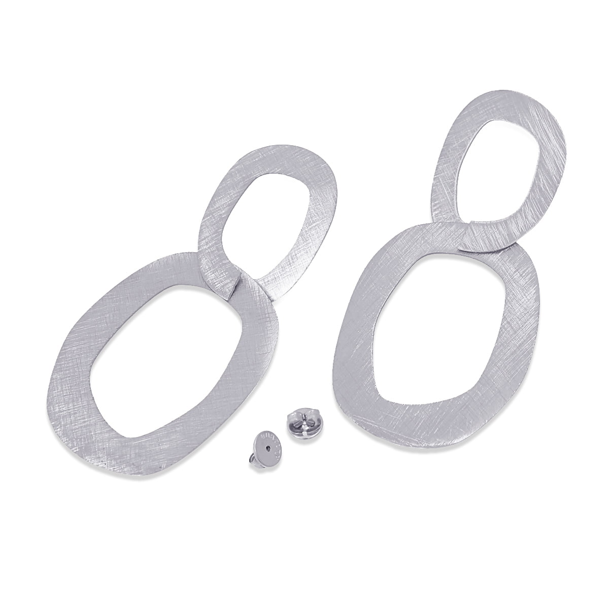 Pendientes Matt Gleamless Dorado Anartxy