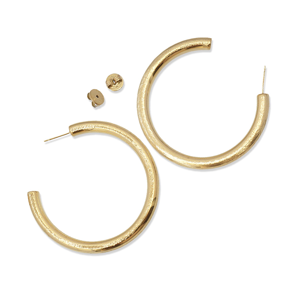 Aros Matt Tarnish Dorado Anartxy