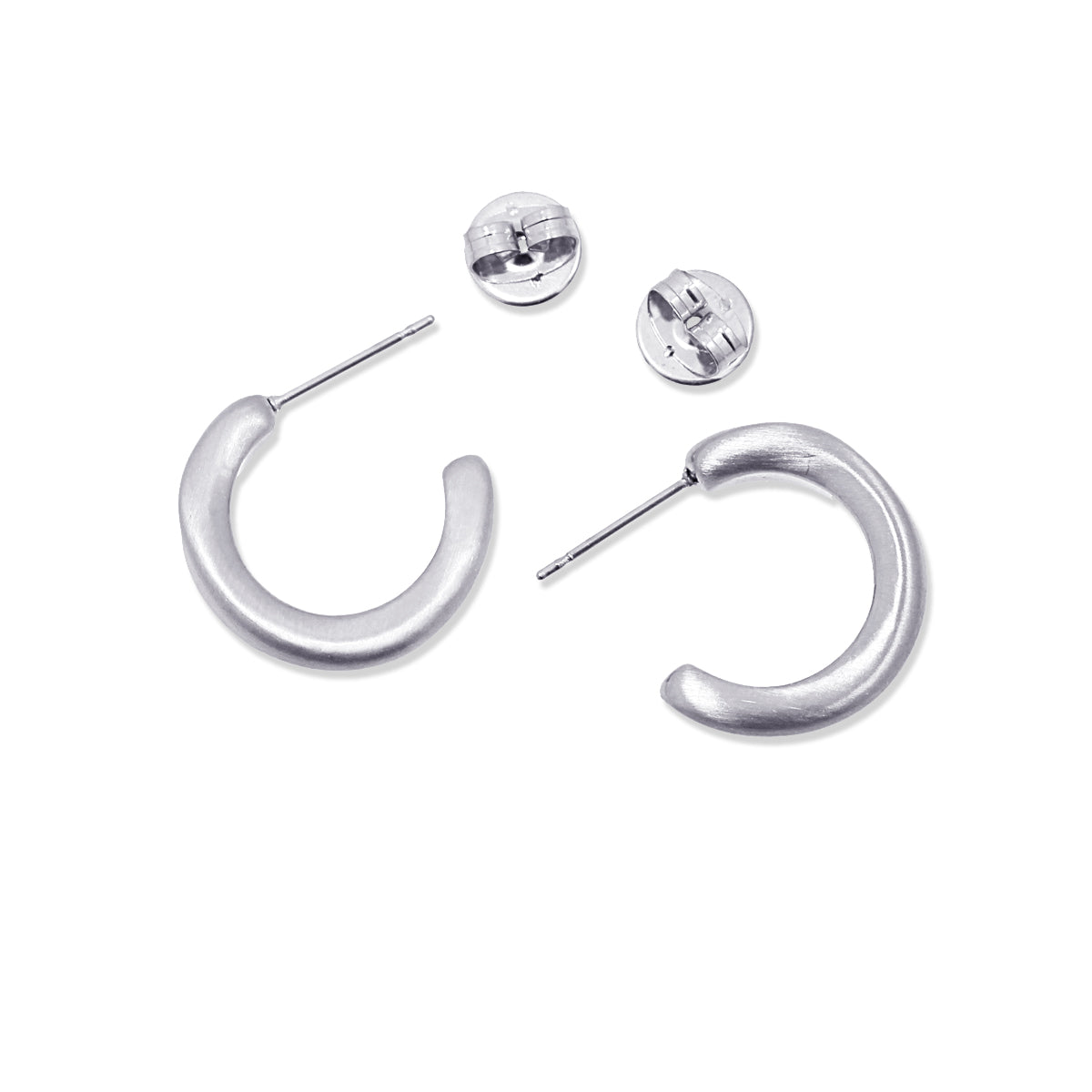 Aros Matt Larch Plateado Anartxy