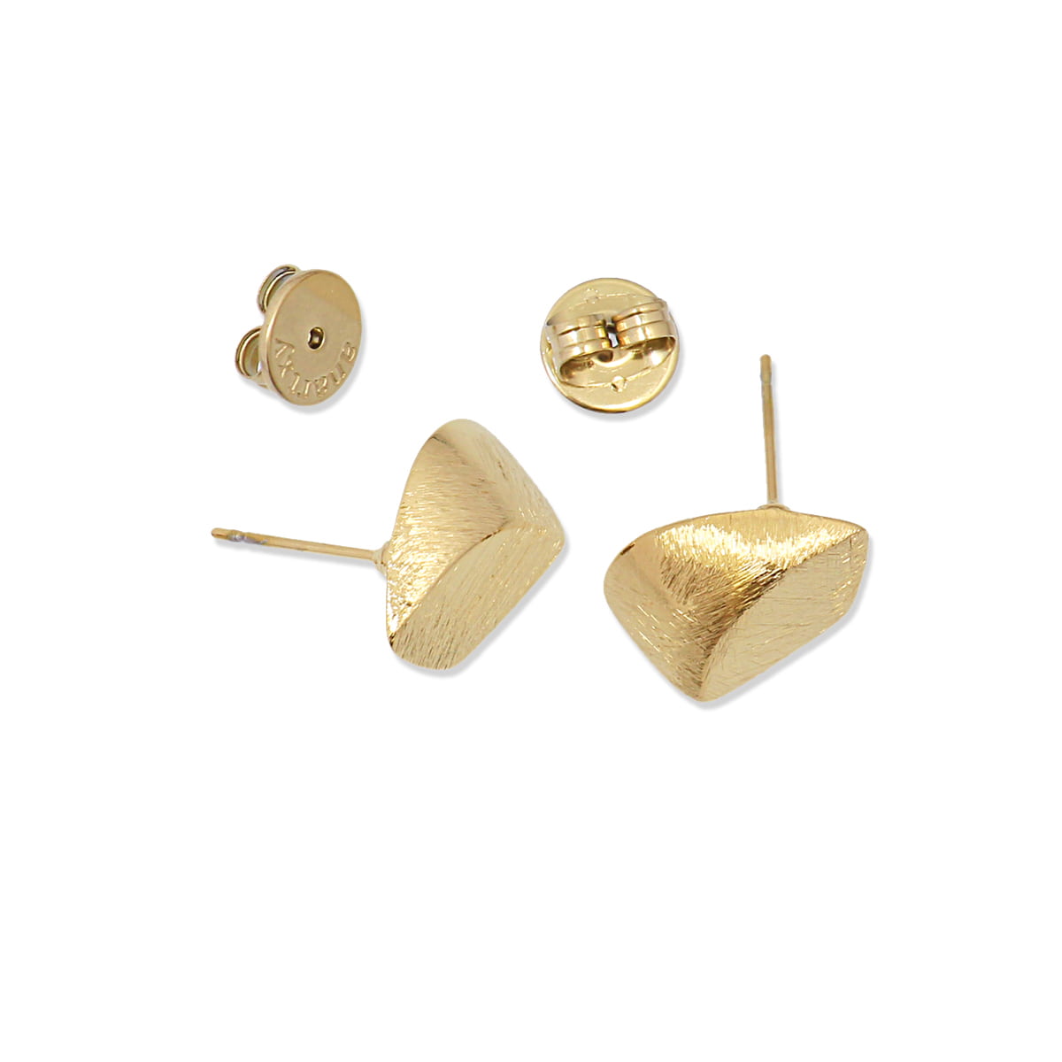 Pendientes Matt Haloa Dorado Anartxy